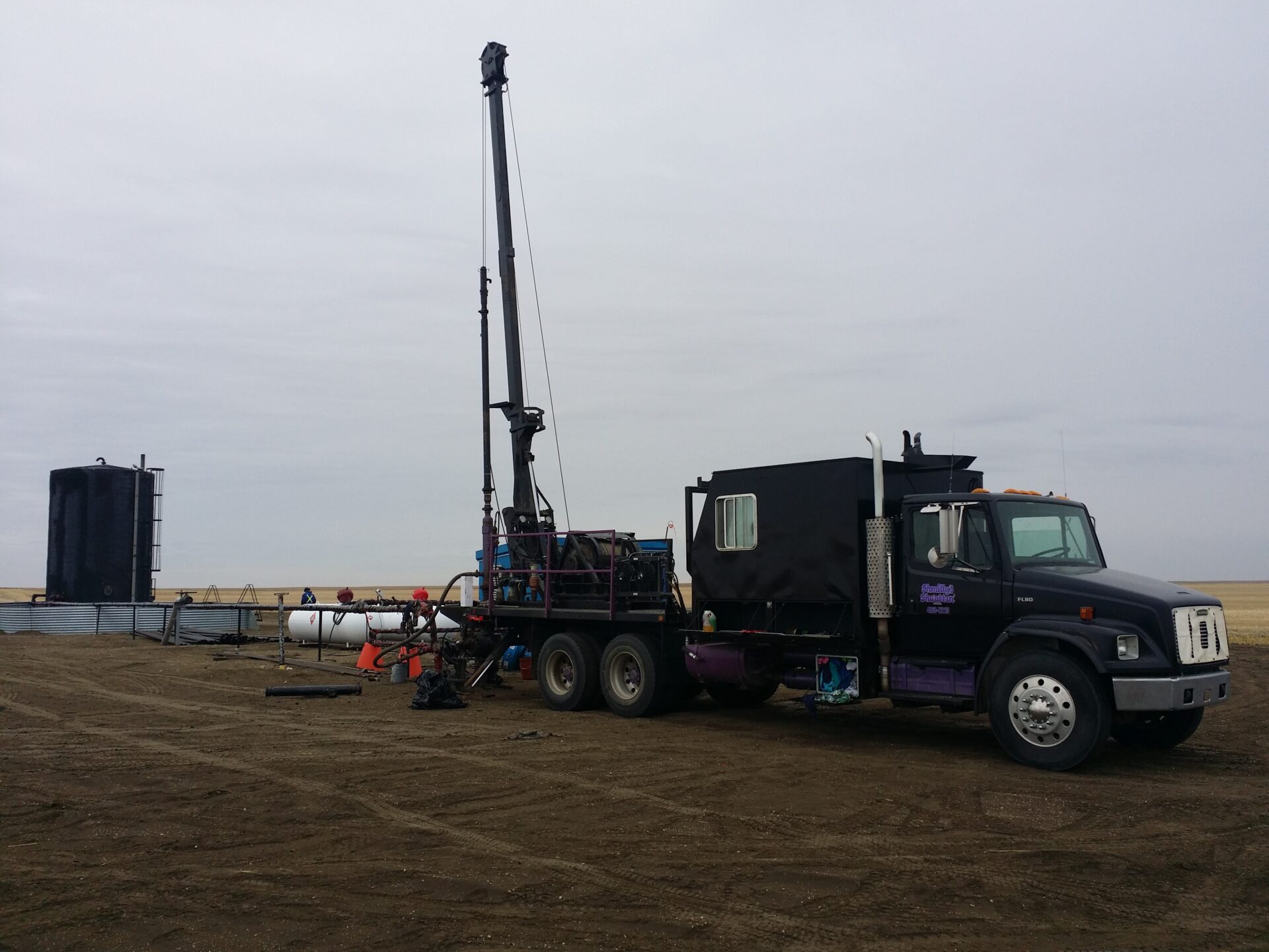 Shmittys Shwabbin swab rig